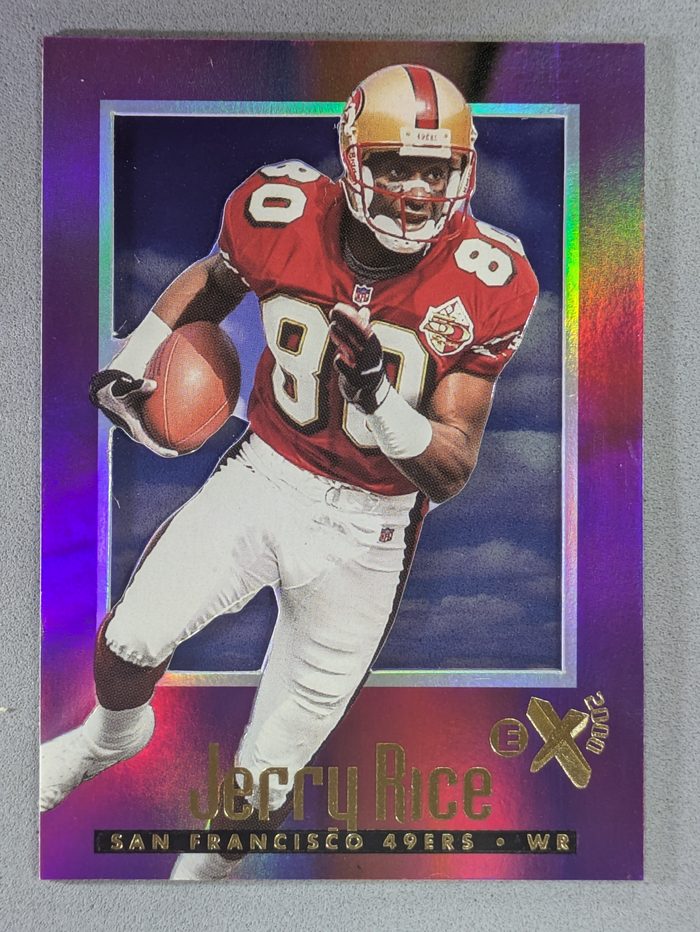 Front of the Jerry Rice card, item L1-003