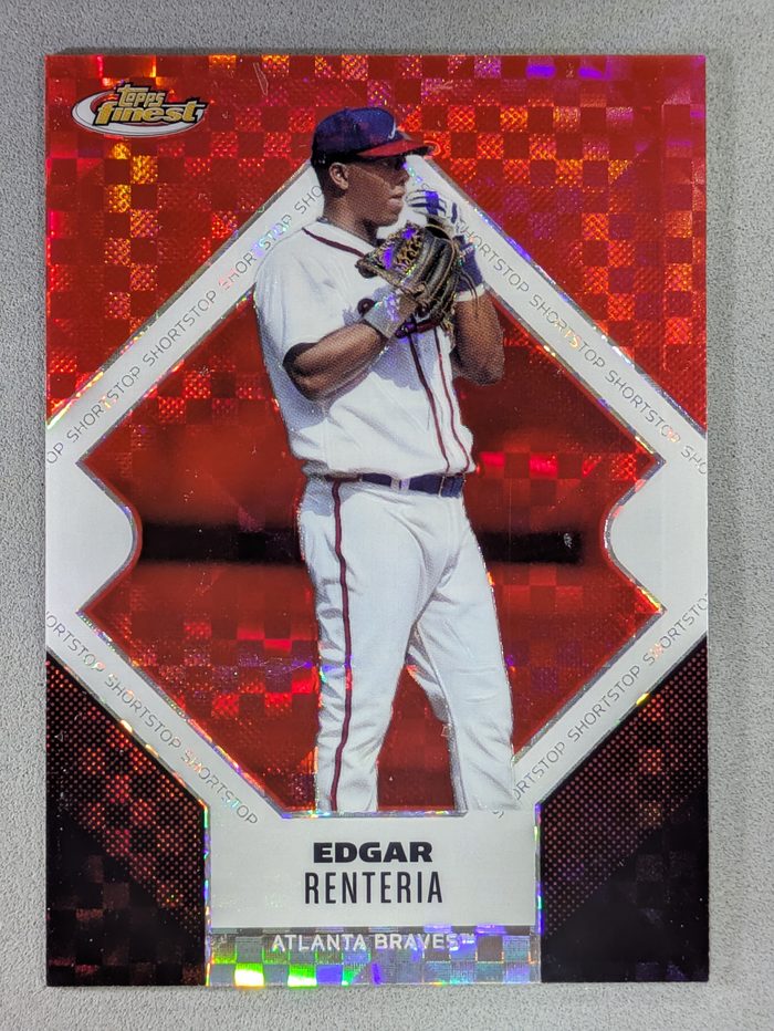 Front of the Edgar Renteria card, item L1-006
