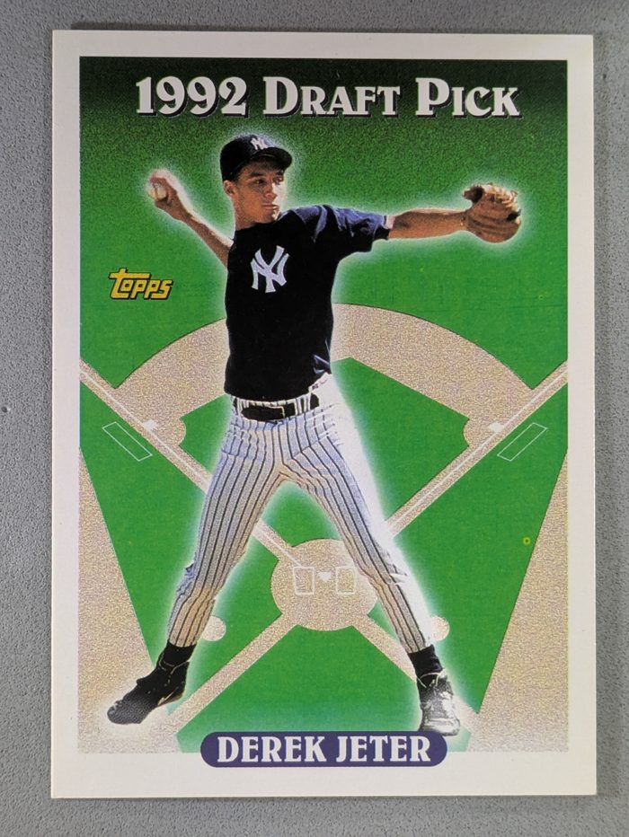 Front of the Derek Jeter card, item L1-008