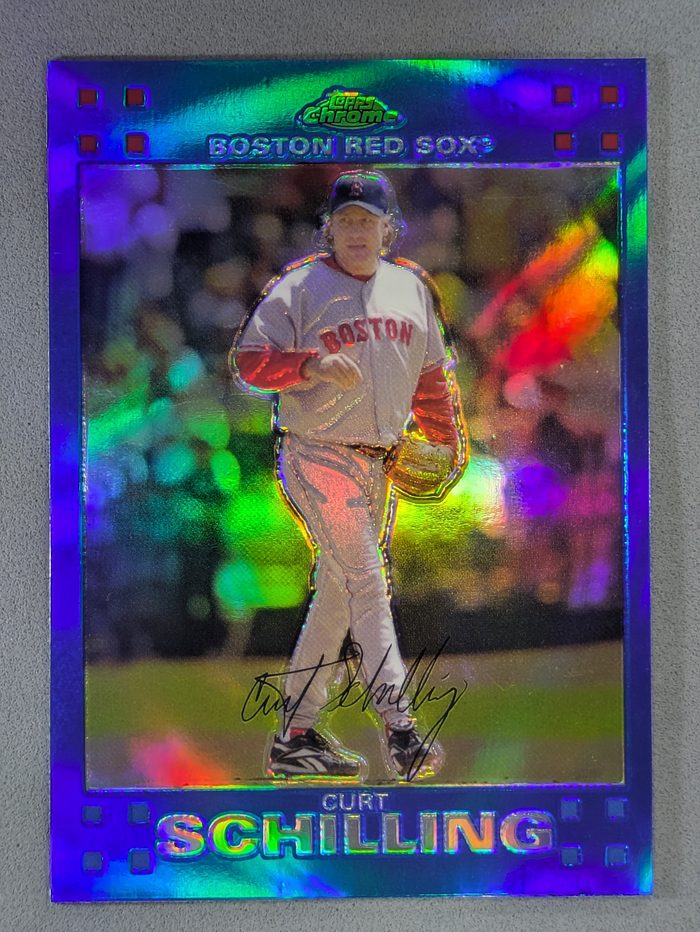 Front of the Curt Schilling card, item L1-009