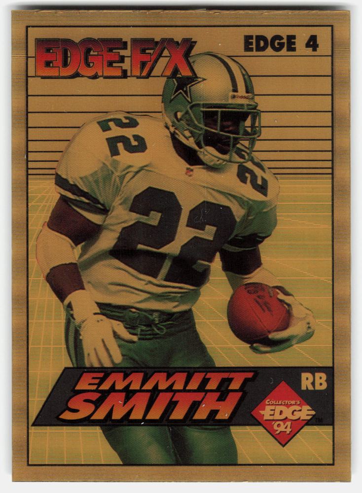 Front of the Emmitt Smith card, item L10-002