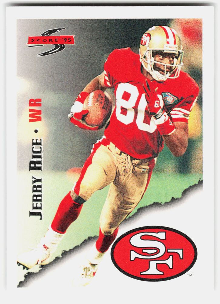 Front of the Jerry Rice card, item L11-001