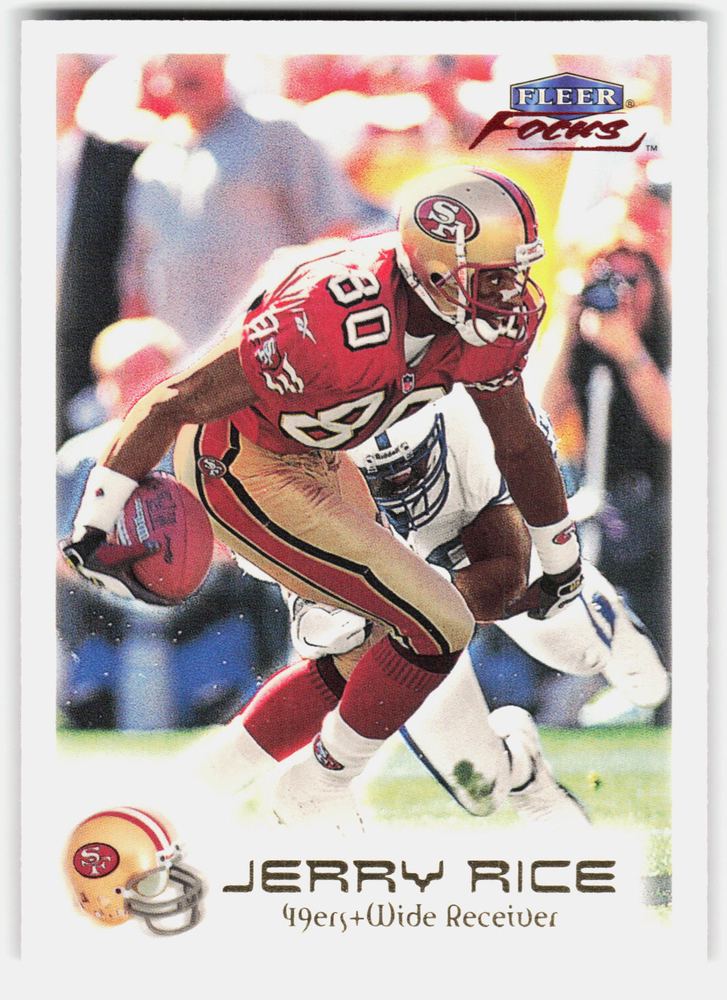 Front of the Jerry Rice card, item L11-002