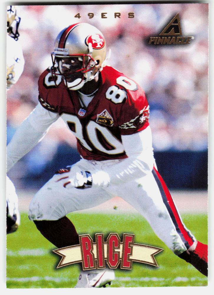 Front of the Jerry Rice card, item L11-003