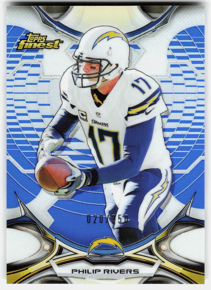 Front of the Philip Rivers card, item L11-011