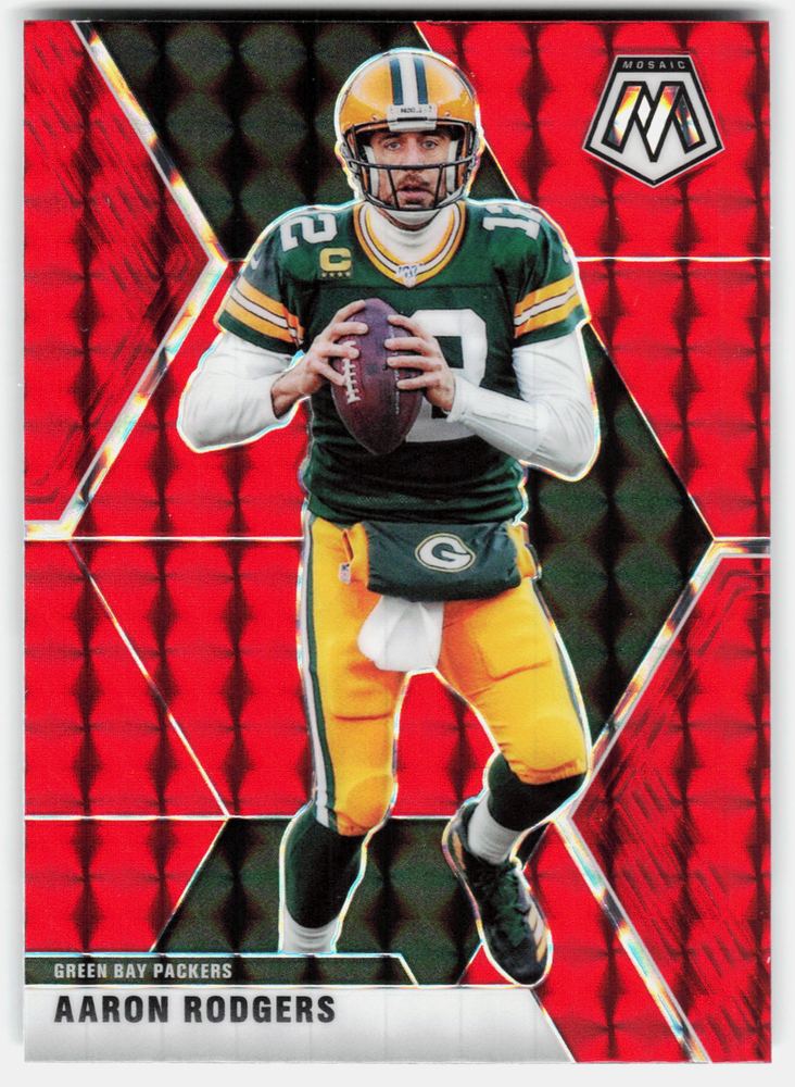 Front of the Aaron Rodgers card, item L11-012