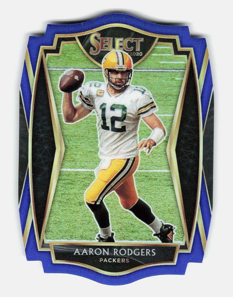 Front of the Aaron Rodgers card, item L11-015