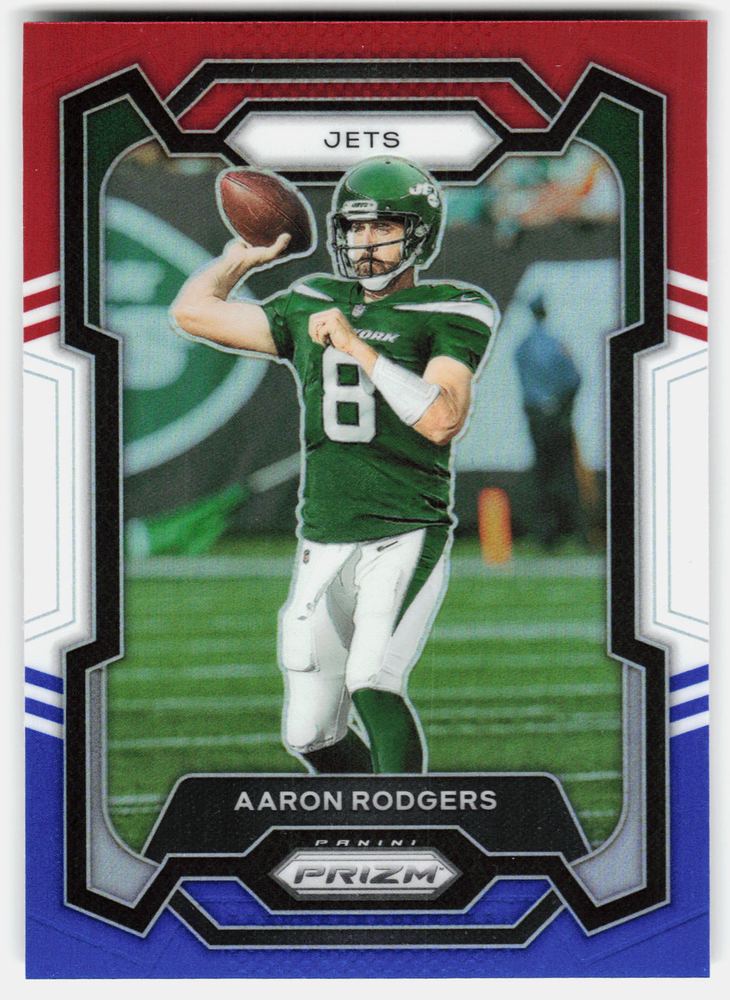 Front of the Aaron Rodgers card, item L11-021