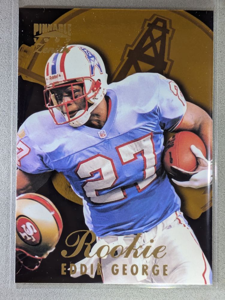 Front of the Eddie George card, item L12-004