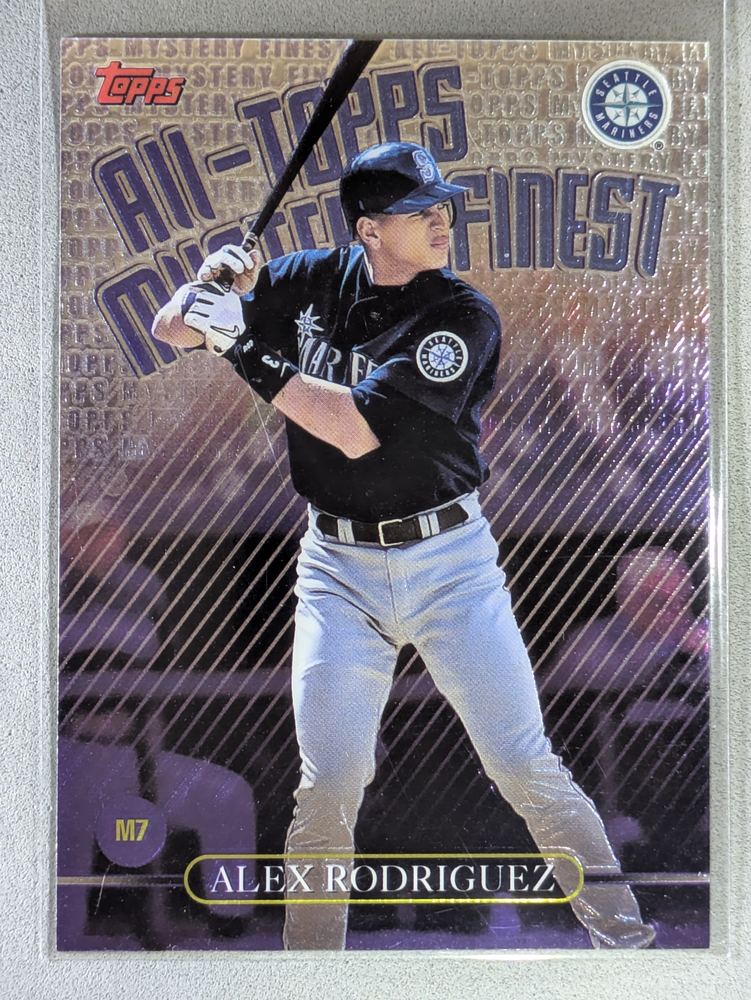 Front of the Alex Rodriguez card, item L12-012