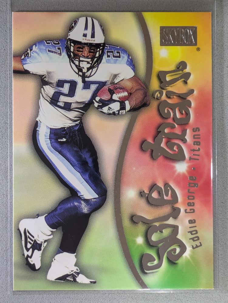 Front of the Eddie George card, item L12-017
