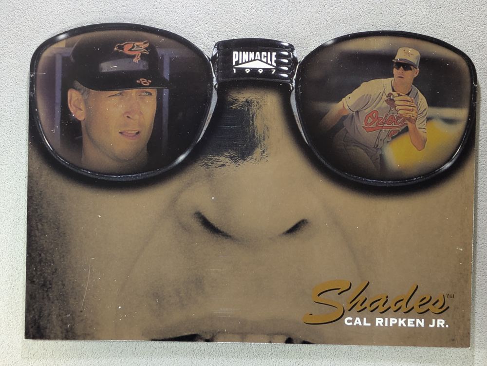 Front of the Cal Ripken Jr. card, item L13-003