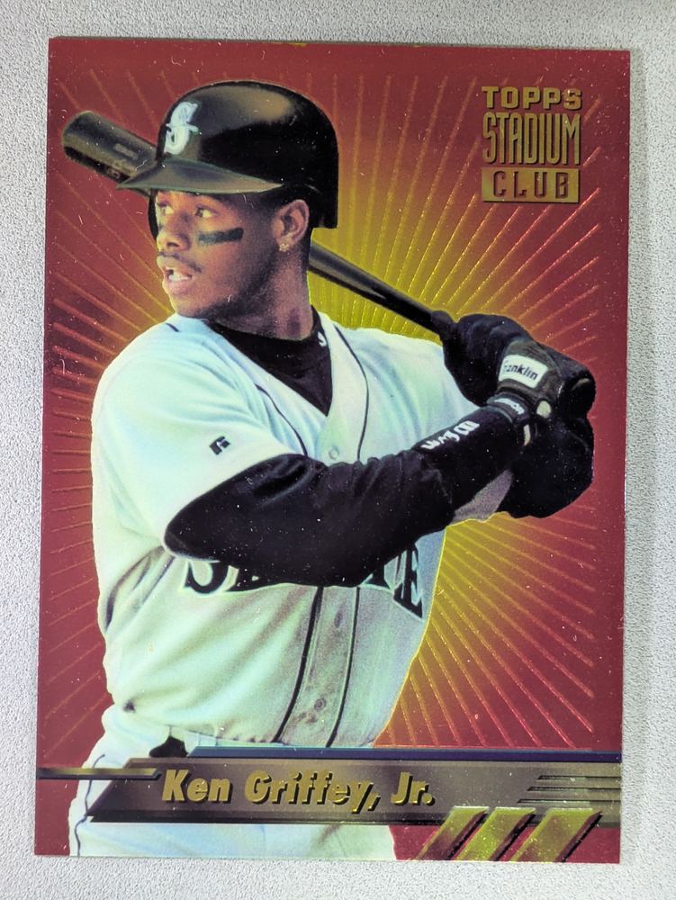 Front of the Ken Griffey Jr. card, item L13-004