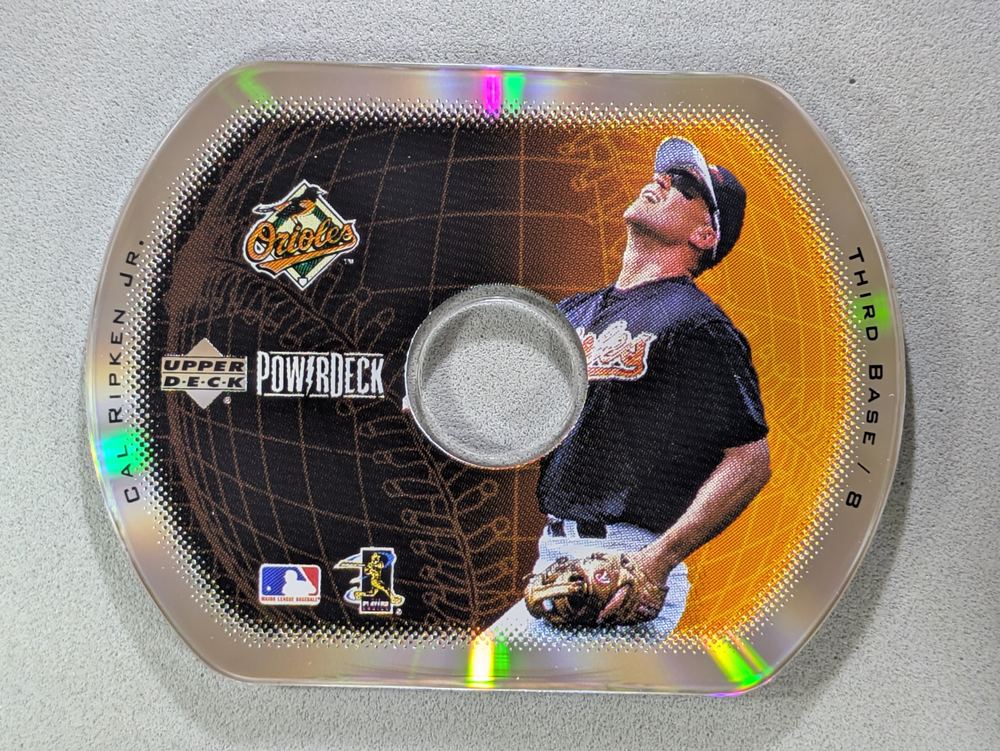 Front of the Cal Ripken Jr. card, item L13-006