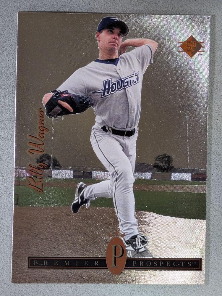 Front of the Billy Wagner card, item L13-008