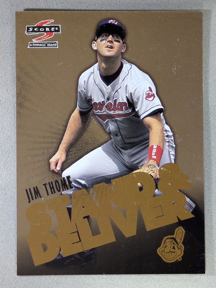 Front of the Jim Thome card, item L13-009