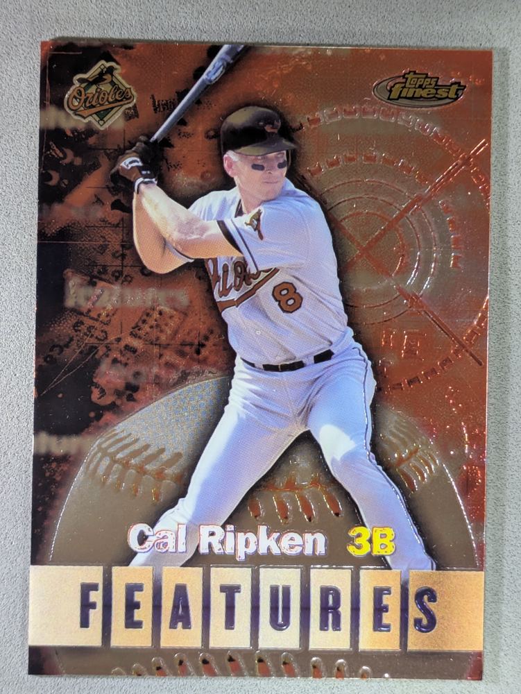 Front of the Cal Ripken card, item L13-016