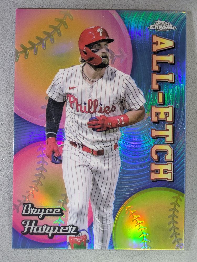 Front of the Bryce Harper card, item L13-022