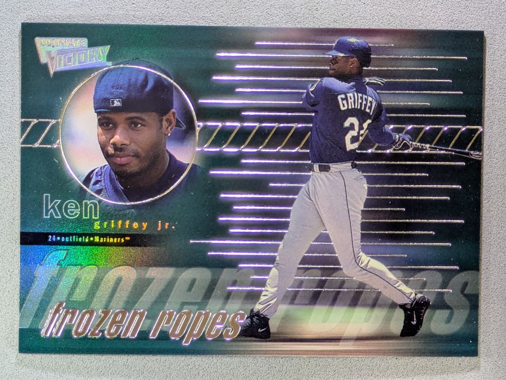Front of the Ken Griffey Jr. card, item L13-023