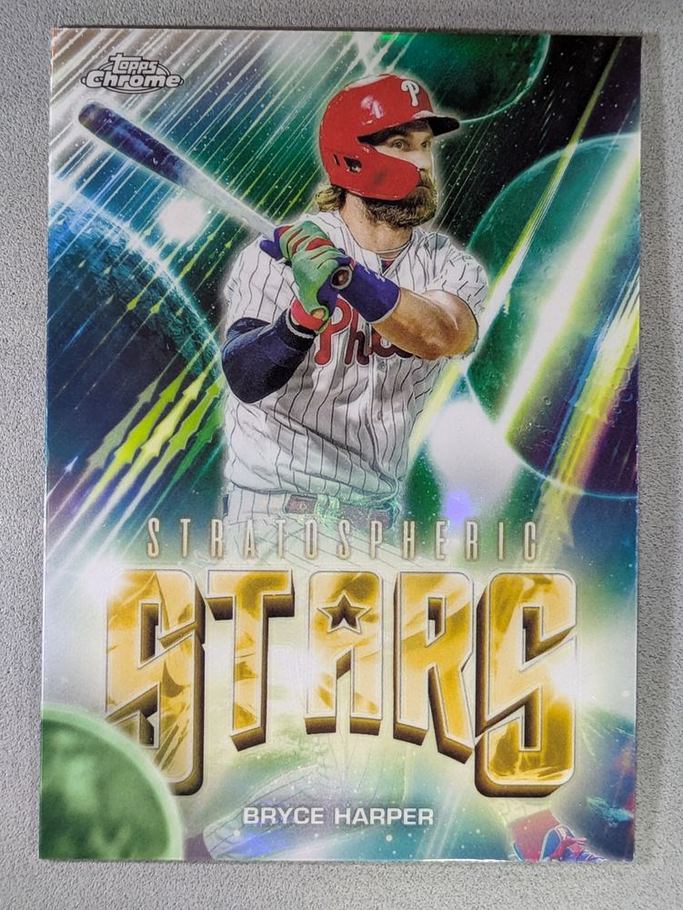 Front of the Bryce Harper card, item L13-029