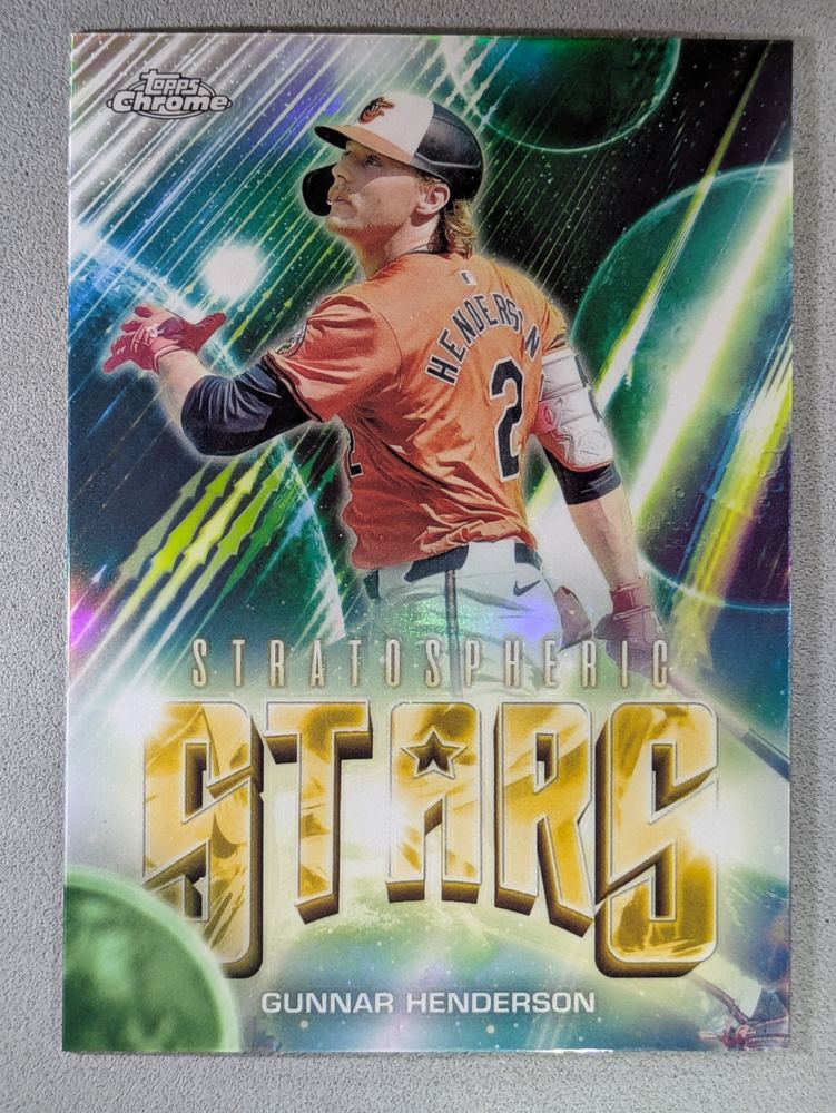 Front of the Gunnar Henderson card, item L13-030