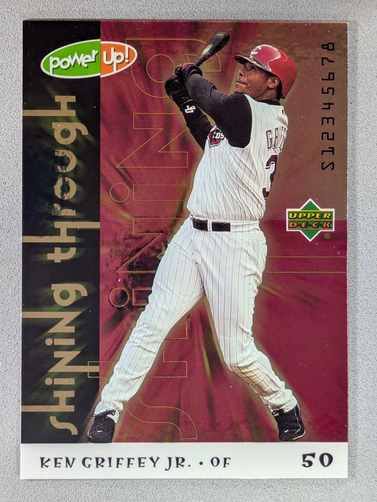 Front of the Ken Griffey Jr. card, item L13-031