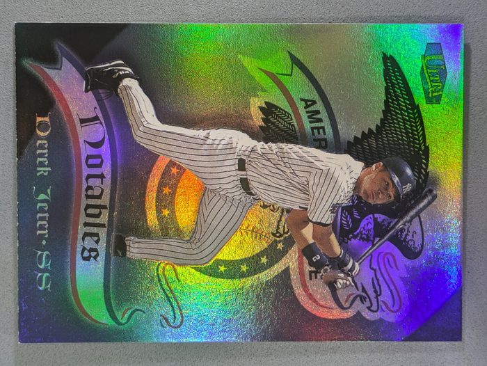 Front of the Derek Jeter card, item L2-008