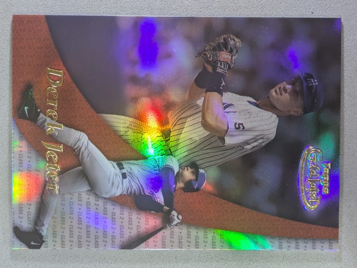 Front of the Derek Jeter card, item L2-010