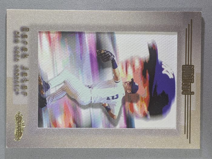 Front of the Derek Jeter card, item L2-013
