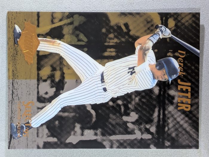 Front of the Derek Jeter card, item L2-014
