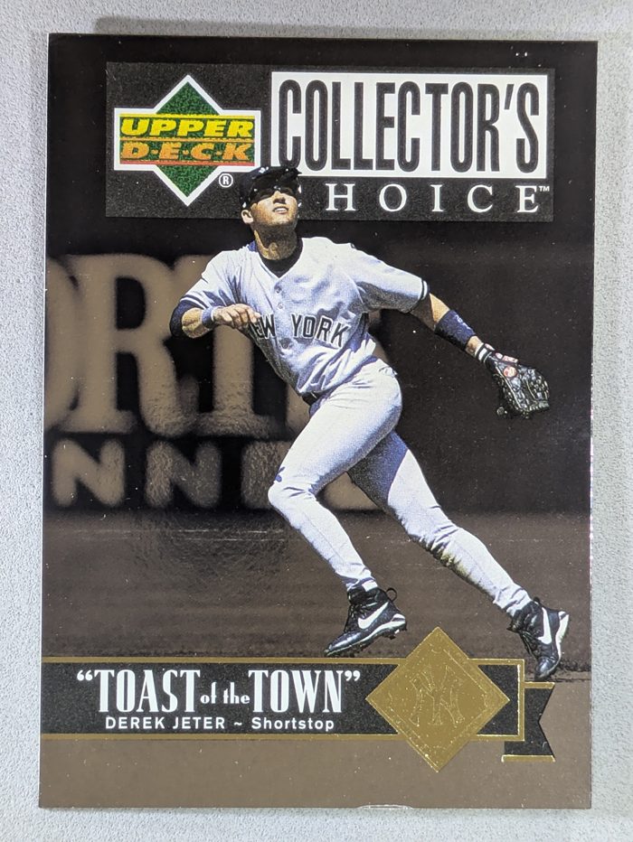 Front of the Derek Jeter card, item L2-025
