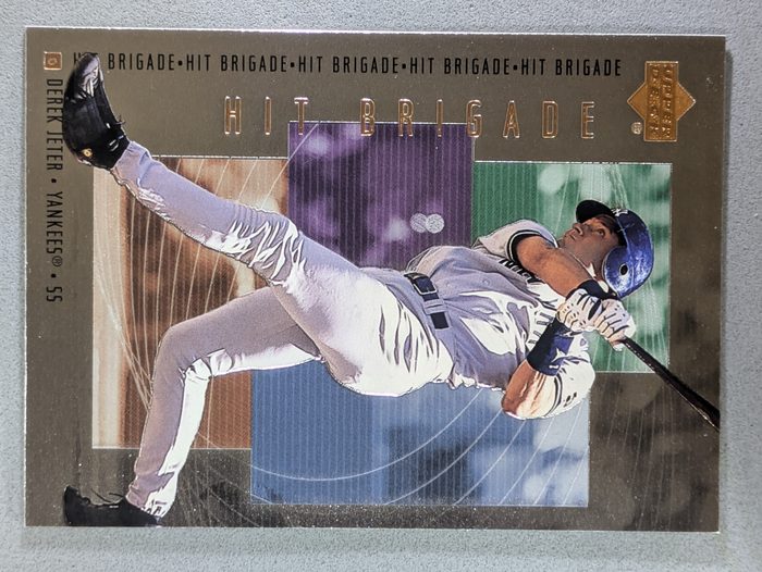 Front of the Derek Jeter card, item L2-026
