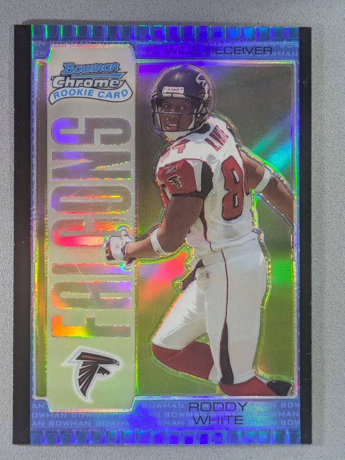 Front of the Roddy White card, item L3-014