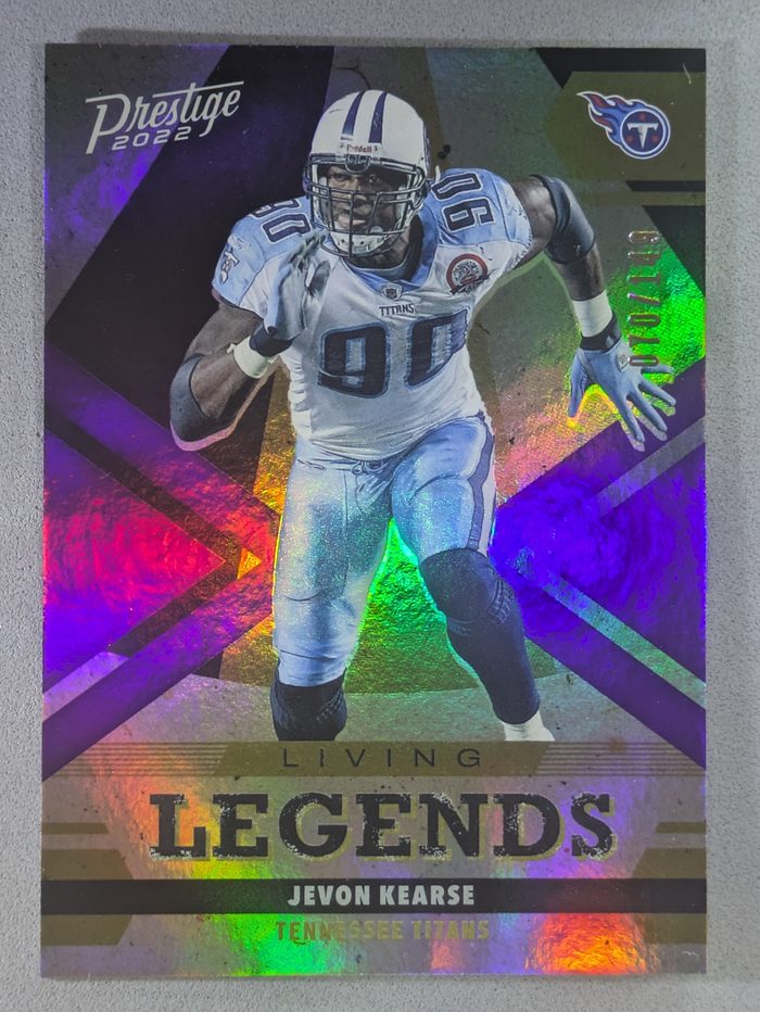 Front of the Jevon Kearse card, item L3-017