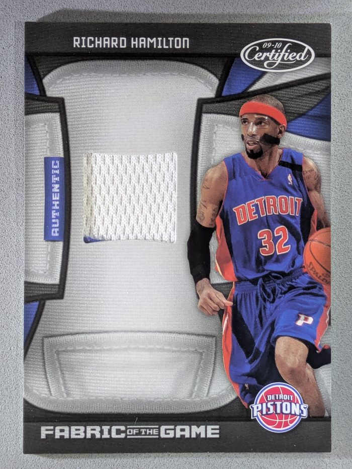 Front of the Richard Hamilton card, item L3-020
