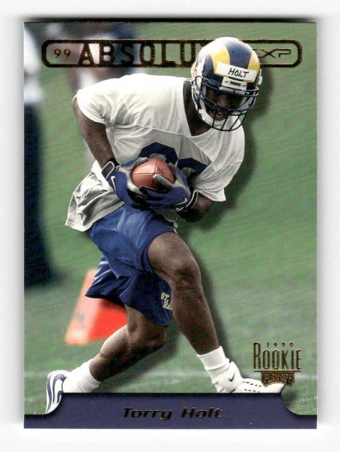 Front of the Torry Holt card, item L4-002