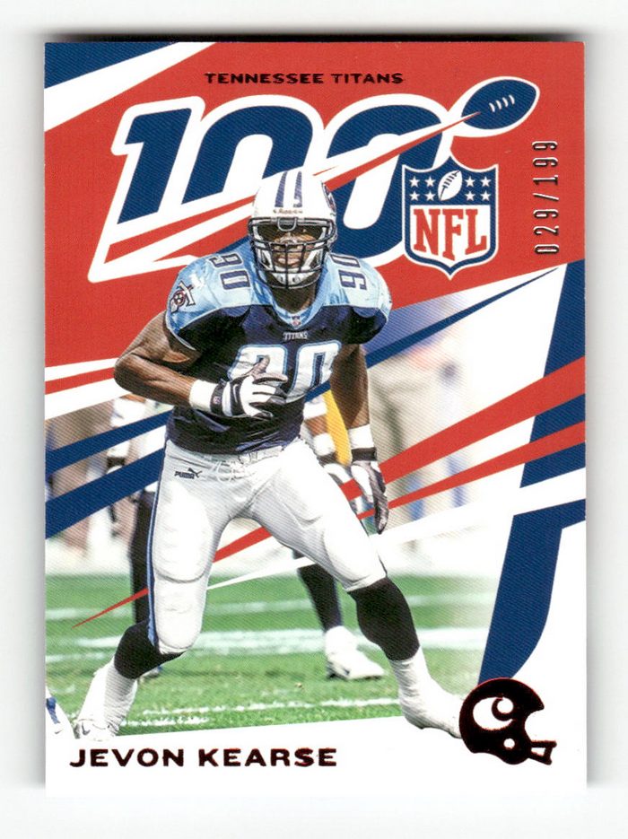 Front of the Jevon Kearse card, item L4-004