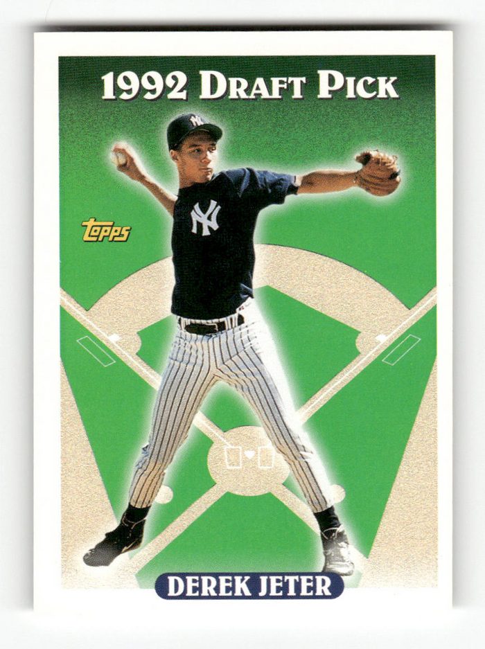 Front of the Derek Jeter card, item L4-007