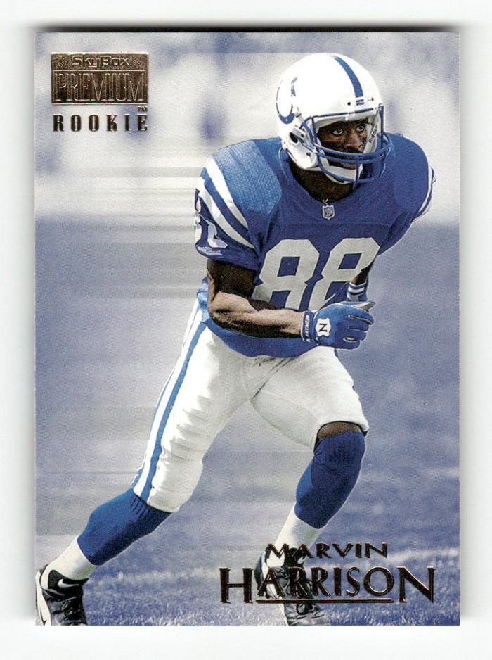 Front of the Marvin Harrison card, item L4-010