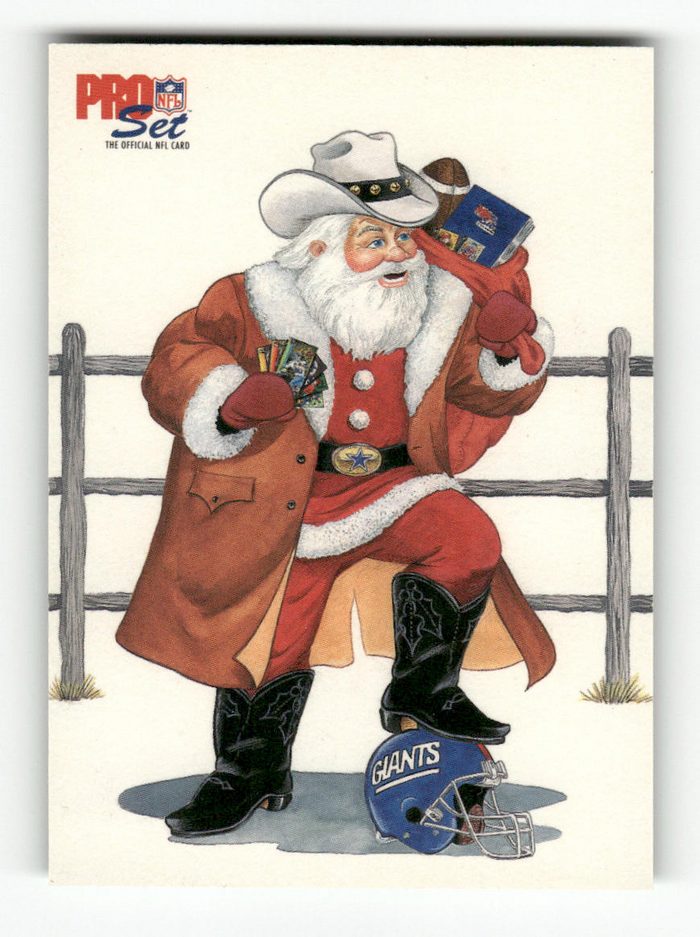 Front of the Santa Claus card, item L4-019