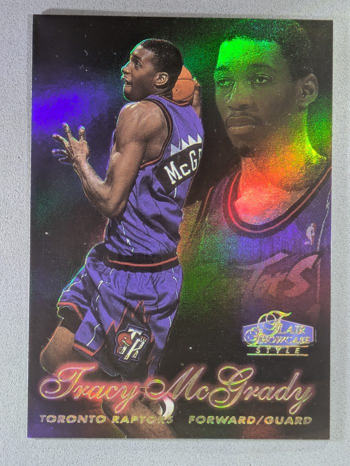 Front of the Tracy McGrady card, item L4-022