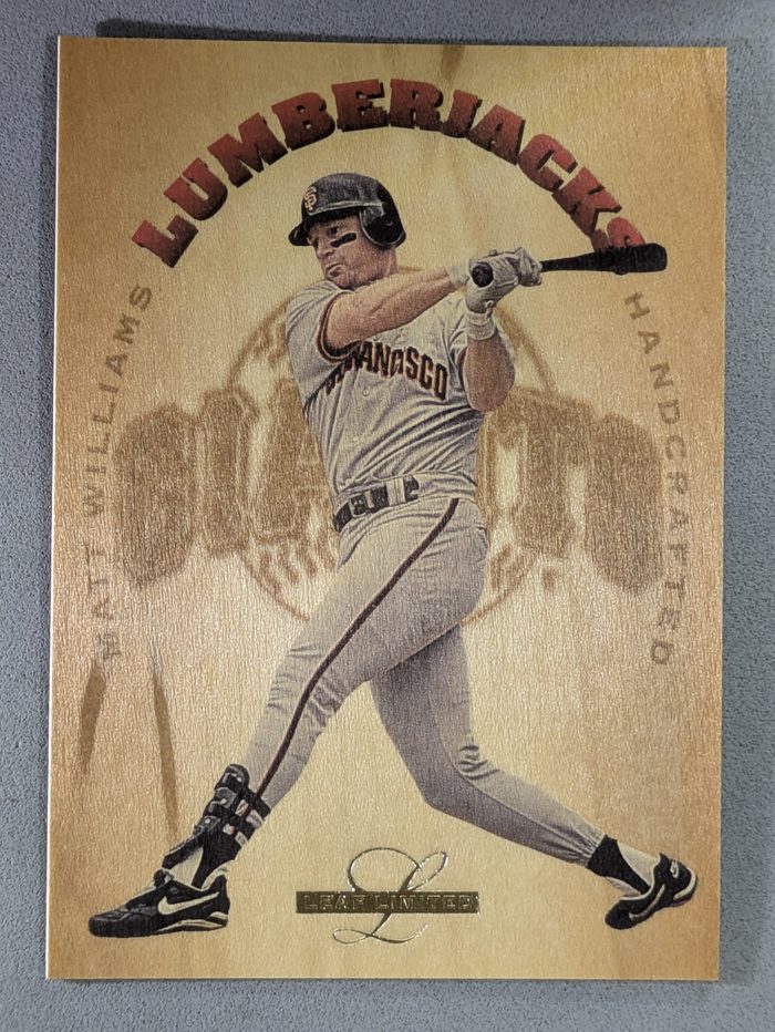 Front of the Matt Williams card, item L4-025
