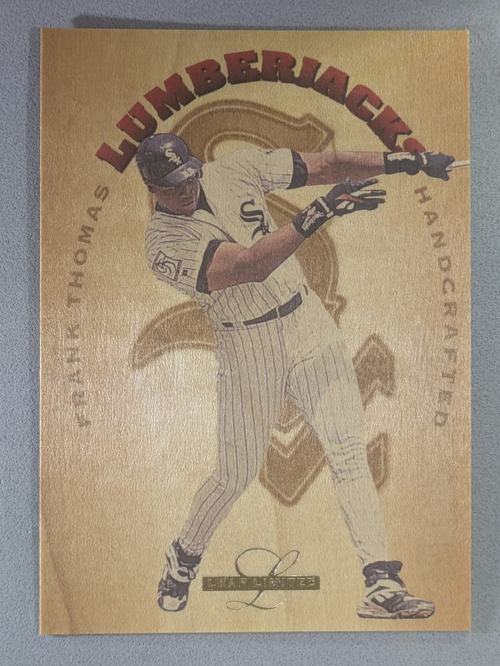 Front of the Frank Thomas card, item L4-026