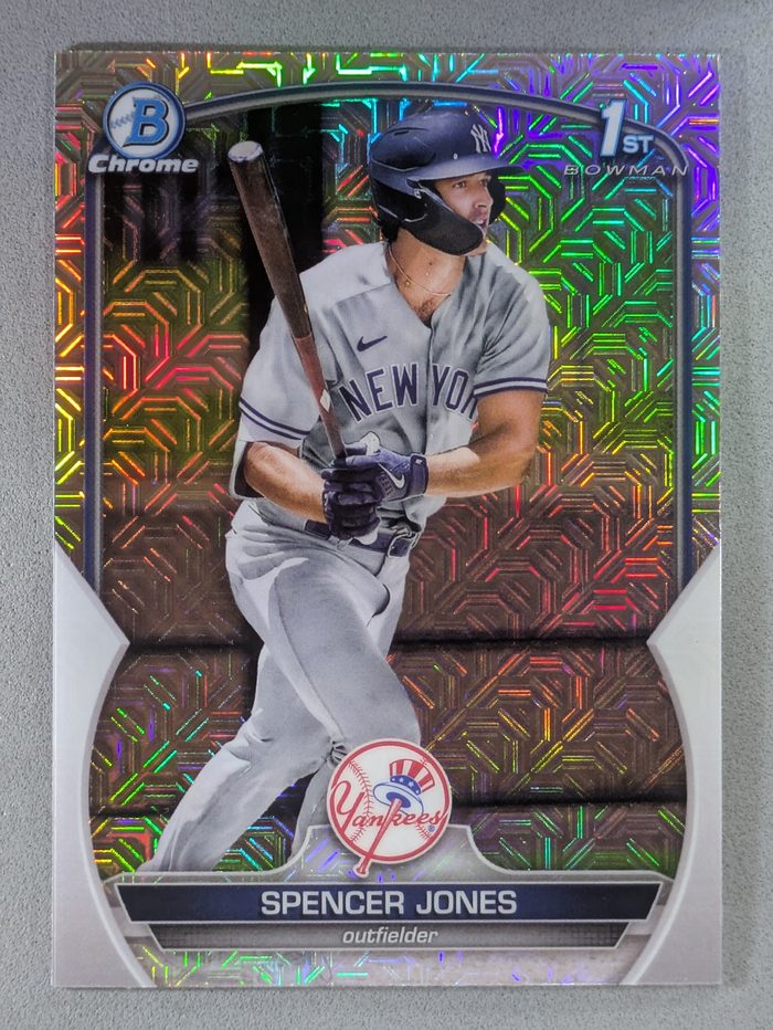 Front of the Spencer Jones card, item L4-029