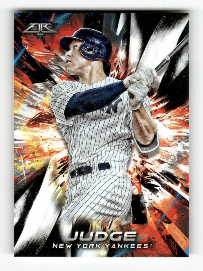 Front of the Aaron Judge card, item L5-001