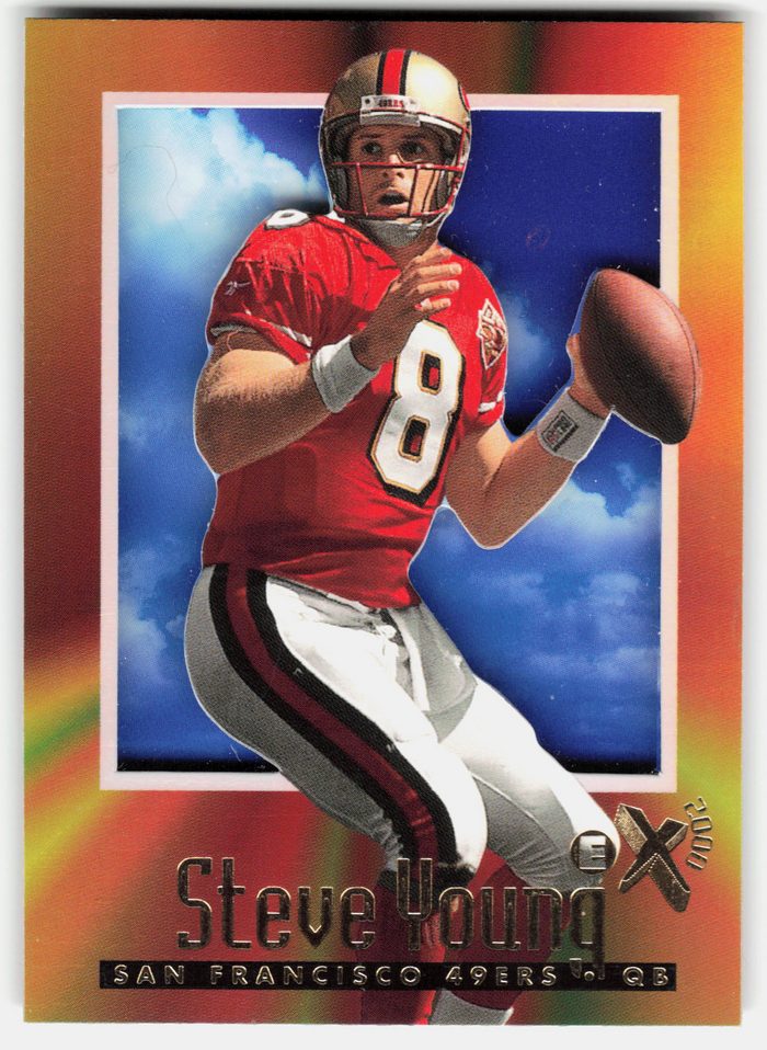 Front of the Steve Young card, item L5-011