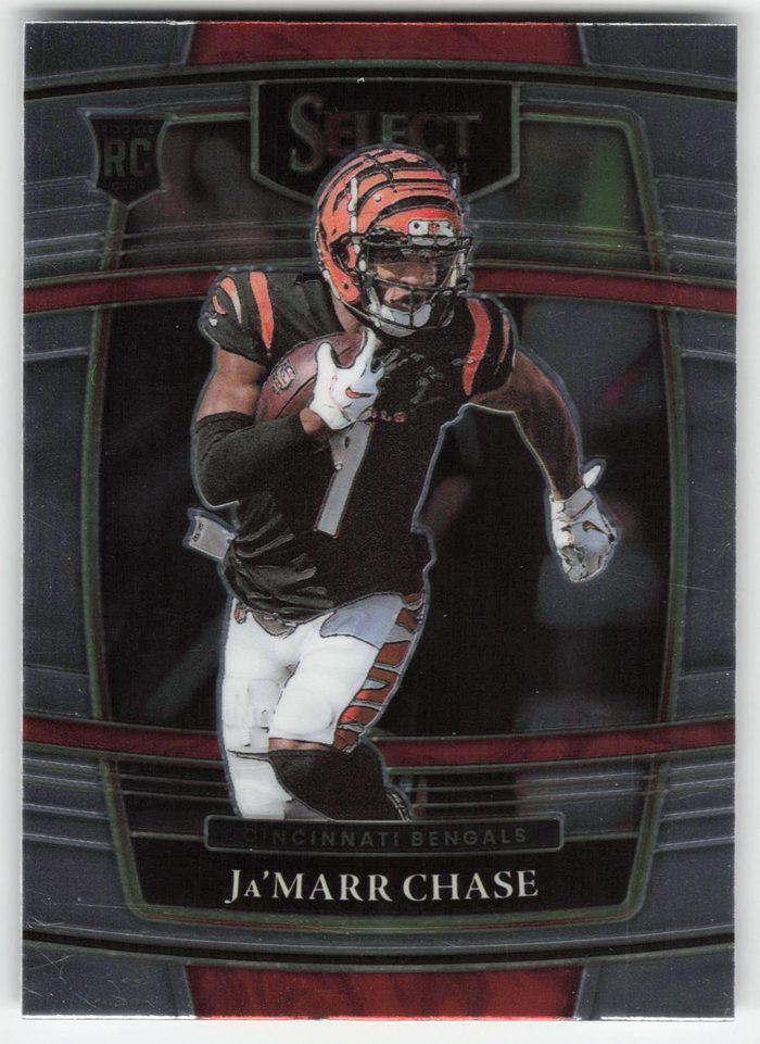 Front of the Ja'Marr Chase card, item L5-015