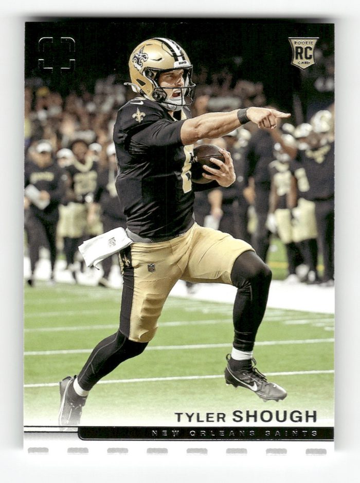 Front of the Tyler Shough card, item L5-017
