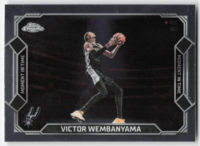 Front of the Victor Wembanyama card, item L5-031