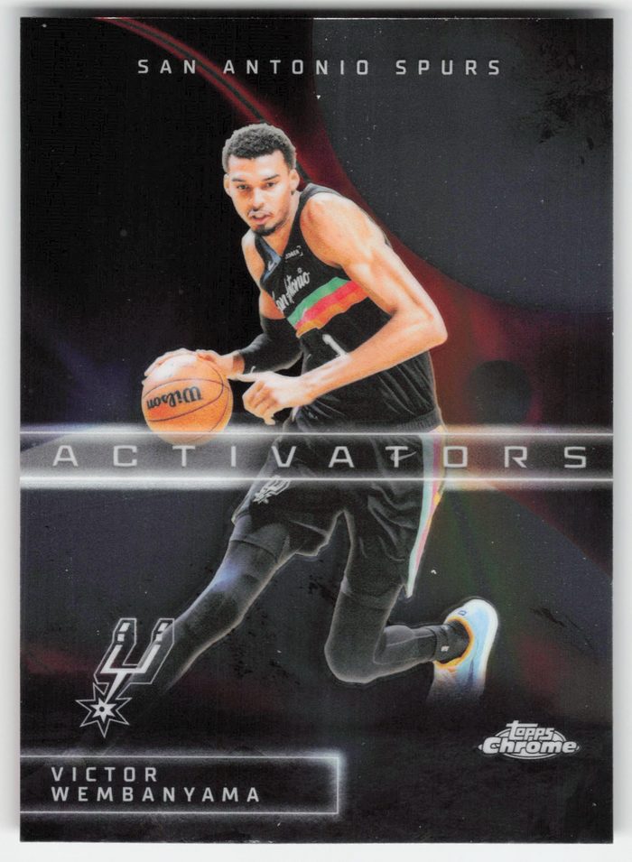 Front of the Victor Wembanyama card, item L5-033